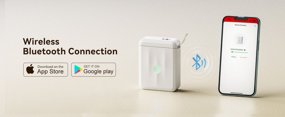 Sigilata Mini imprimanta portabila stickere etichete Niimbot D110