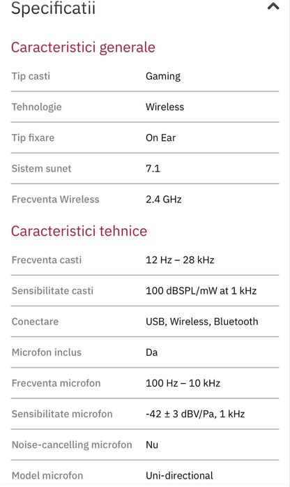 Casti Gaming Razer Blackshark V2 Hyperspeed