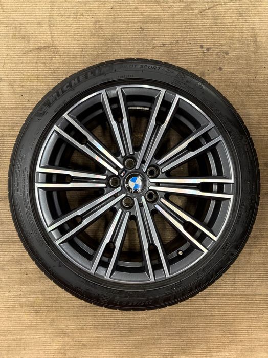Jante Originale BMW Seria 3, 4 (G20, G22) R18 M790 Anvelope Vară Michelin