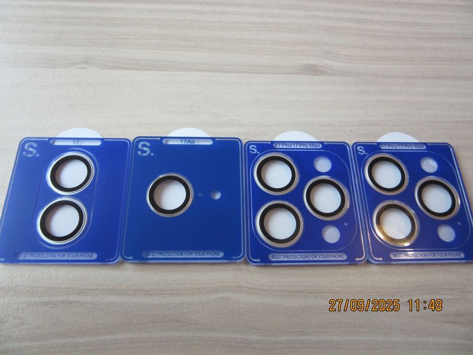 Apple iPhone 17 / Pro / Max / Air/ LITO S+ CF Ринг Протектор за камера