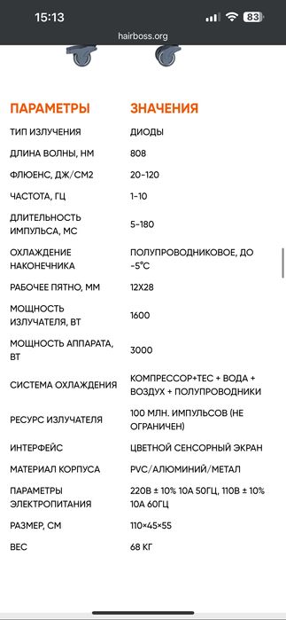 Hairboss Xfest оборудование для лазерной депиляции