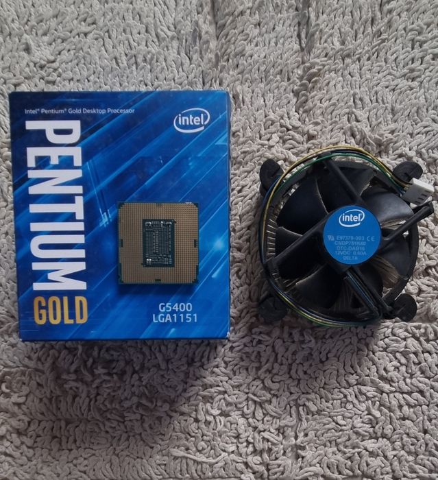 Intel Pentium Gold G5400 + cooler Intel, LGA1151