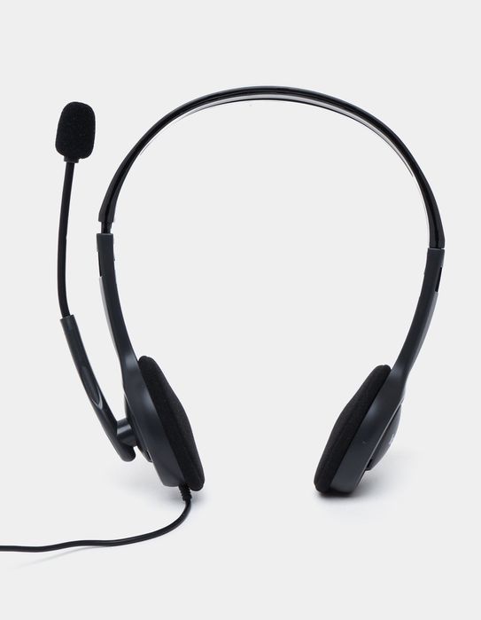 Наушники logitech h111 для колл центра для  компьютера и телефона