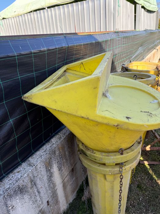 Tobogan evacuare moloz, jgheaburi 11 metri - Italia