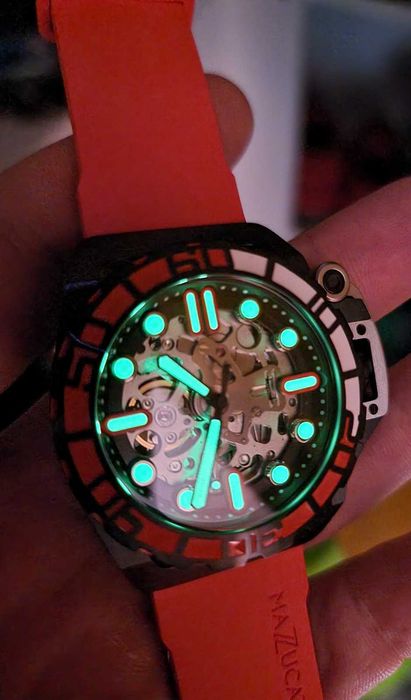 Ceas Mazzucato RIM SUB - Orange/Black SK3-OR - Automatic Dive Watch