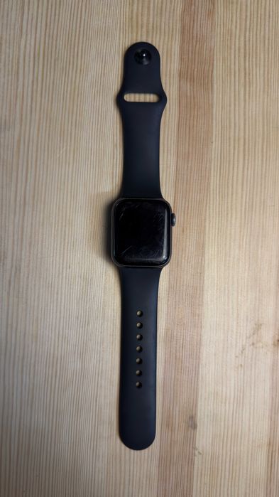 Apple Watch Series 6, Aluminiu, Space Grey, Uzat