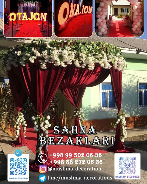 Sahna bezaklari muslima decor