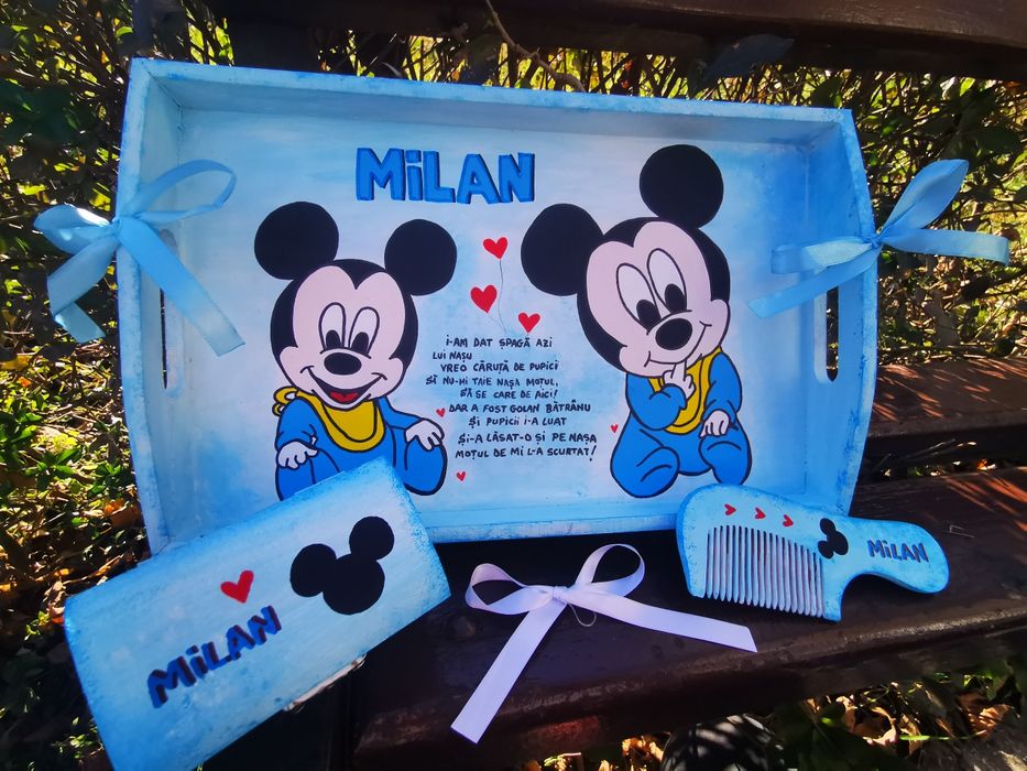 Tava moț / taviță turtă personalizată