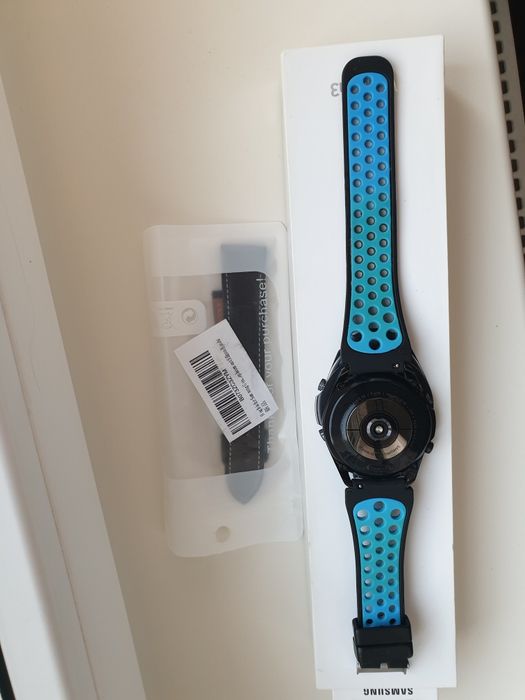 Ceas Smartwatch Samsung Gear S3, Classic, bratara clasica piele, IP68