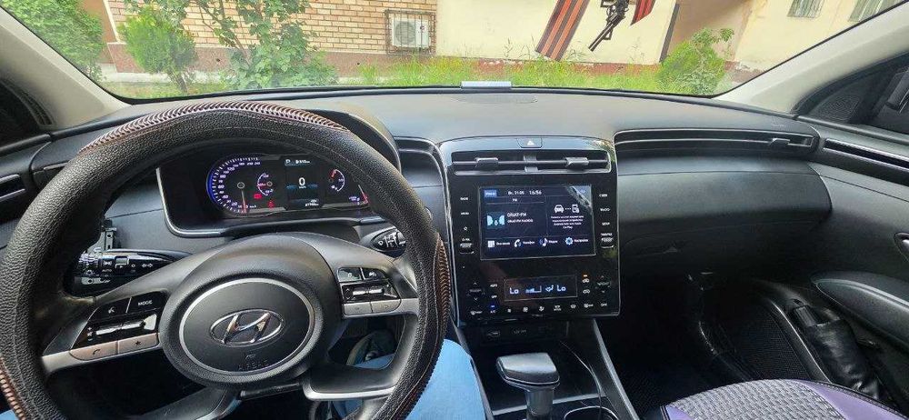 Hyundai Tucson 2022, 2 л, 4WD, цвет amazon grey