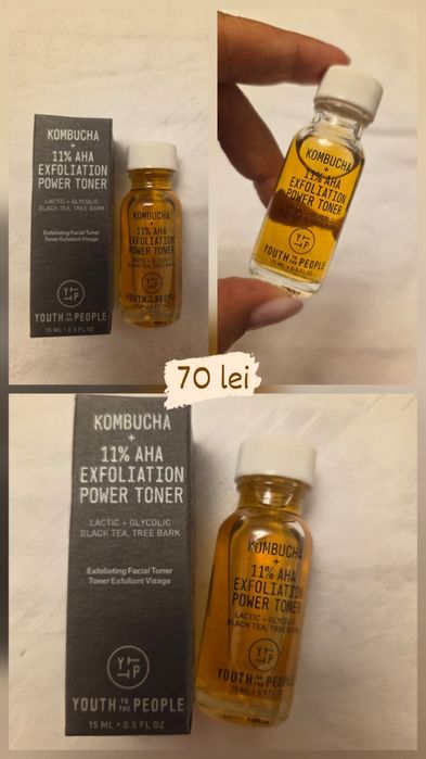 Produse de cosmetica. Fiecare produs are pretul afisat.
