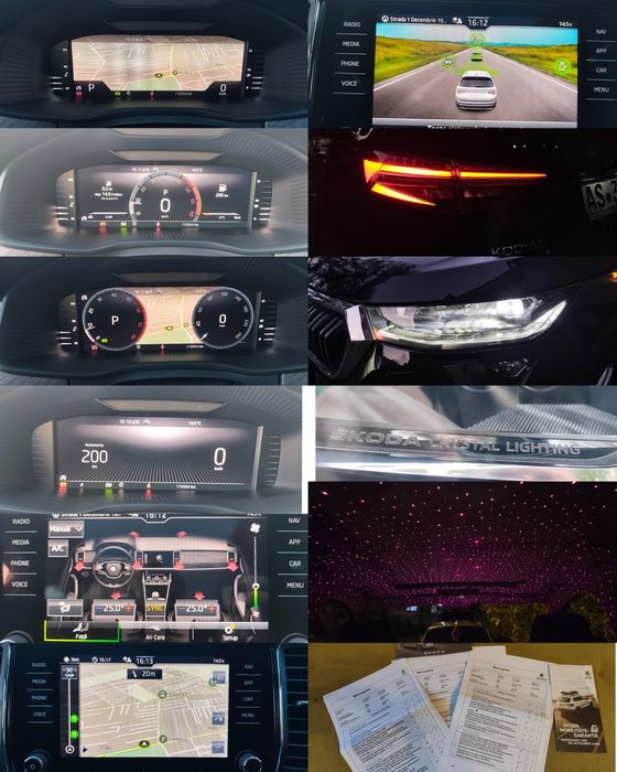 Skoda Kodiaq 2.0 diesel/DSG/Panoramic/Matrix/Cock-pit/Memorii/Germania