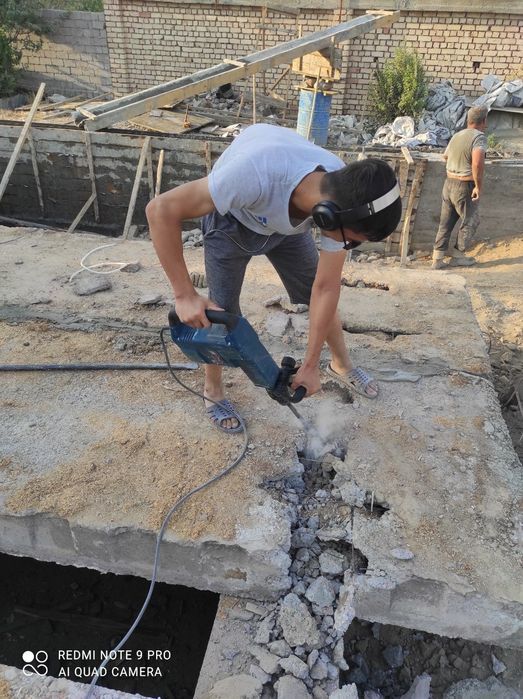 beton buzish perfiratorxizmati almazniy bur