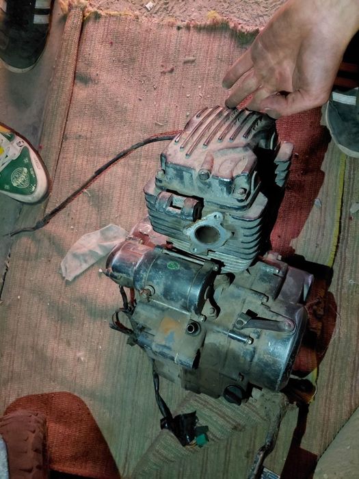 Колеса и двигатель 200куб