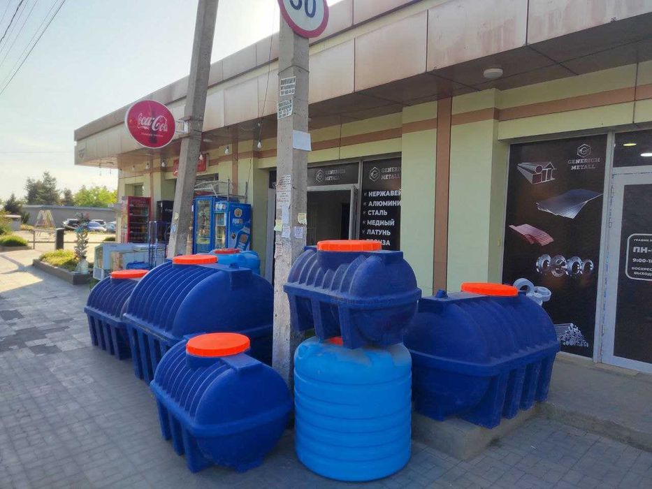 Пластиковые ёмкости (баки) от 300 до 18 000 литров с Первых рук