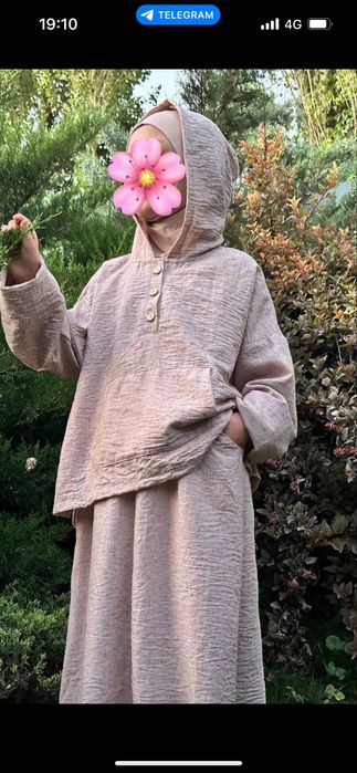 детский хиджаб, двойка