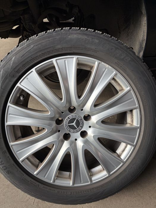 Джанти с гуми и сензори Mercedes Benz