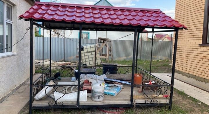 Беседки из металлоконструкций