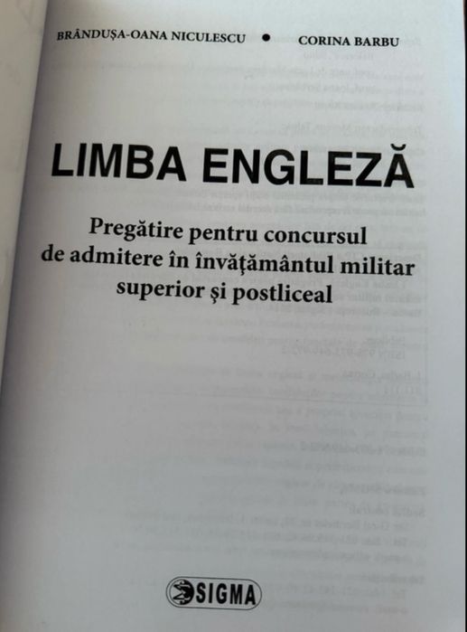Culegere admitere academii de poliție engleză