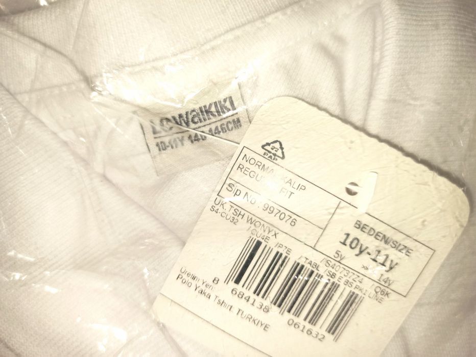 7 Bluze  scolare polo ALB 8- 9 si 10-11 ani