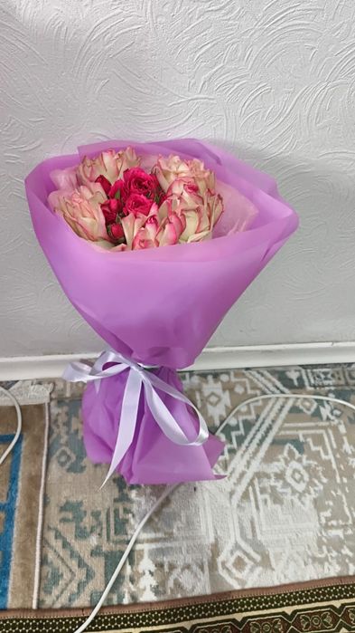 Букет живой. Разные