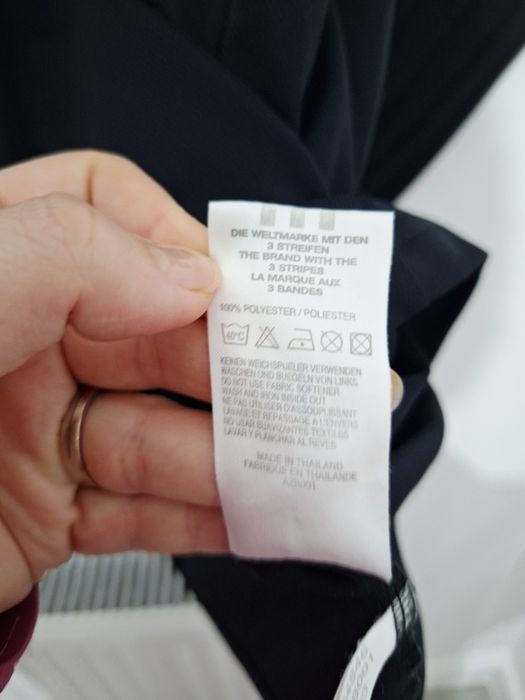 Bluză Adidas Schuhhaus LEITZ Oliver KAHN 22 Climalite y2k mărimea XL