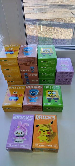 БРИКС конструктор ,новые . 400тг
