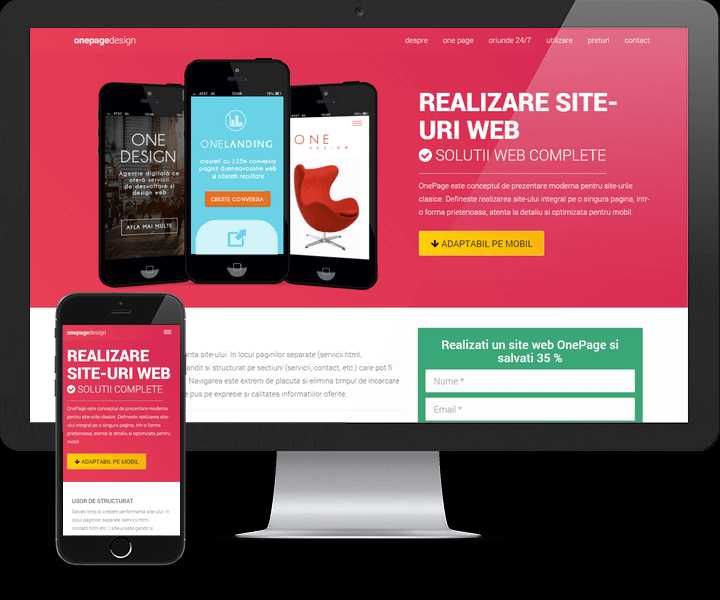 Site de prezentare firmă – simplu, rapid, fără abonament