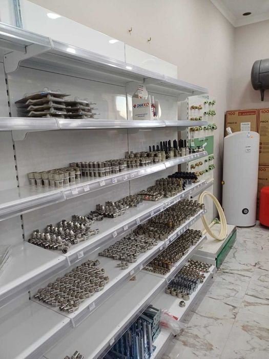 Стеллажи прилавки для магазин