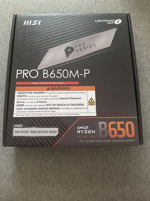 Материнская плата MSI PRO B650M-P