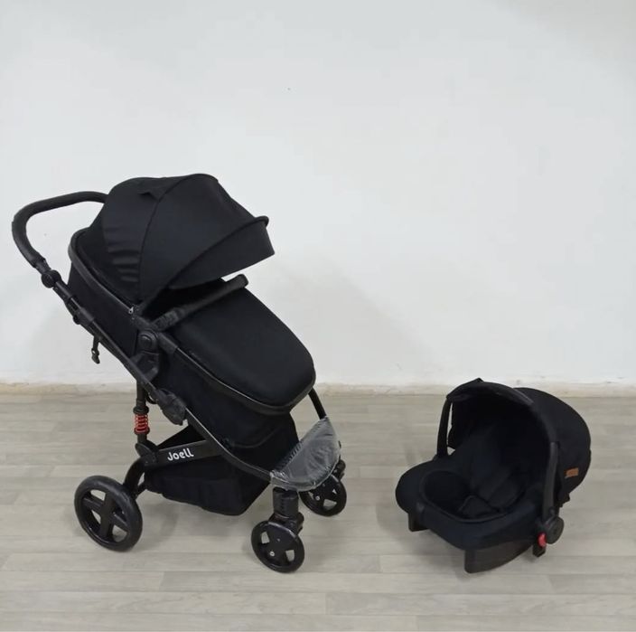 Бебешка количка и столче за кола