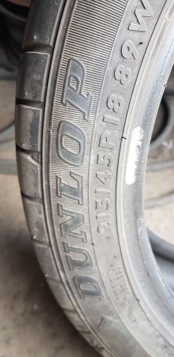 Летни гуми-18цола-215/45-1бр.-70лв."DUNLOP "
