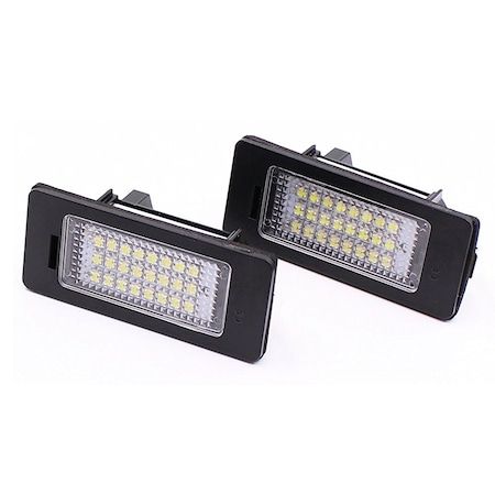 Set Lampi LED numar inmatriculare pentru BMW E90 E91 E60 E61 X5 X6 E39