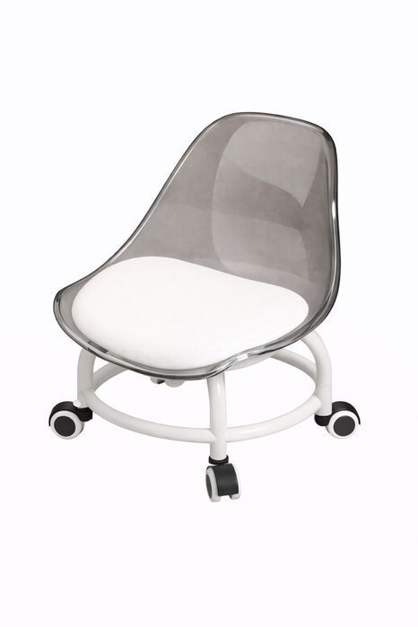 Черна табуретка за педикюр