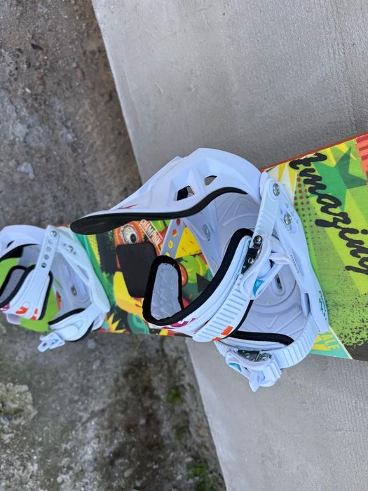 Placa snowboard Salomon The Junior 125cm cu legaturi