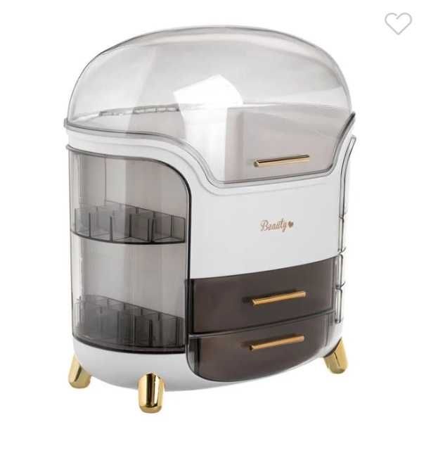 Органайзер за козметика с капак и отделения – 30x16x32 см