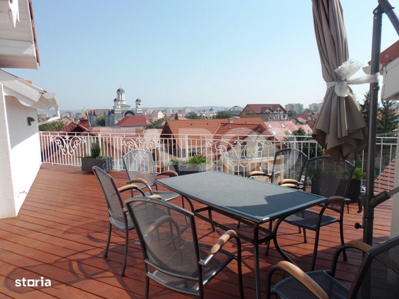 Penthouse 4 camere de inchiriat in Sibiu zona Calea Dumbravii