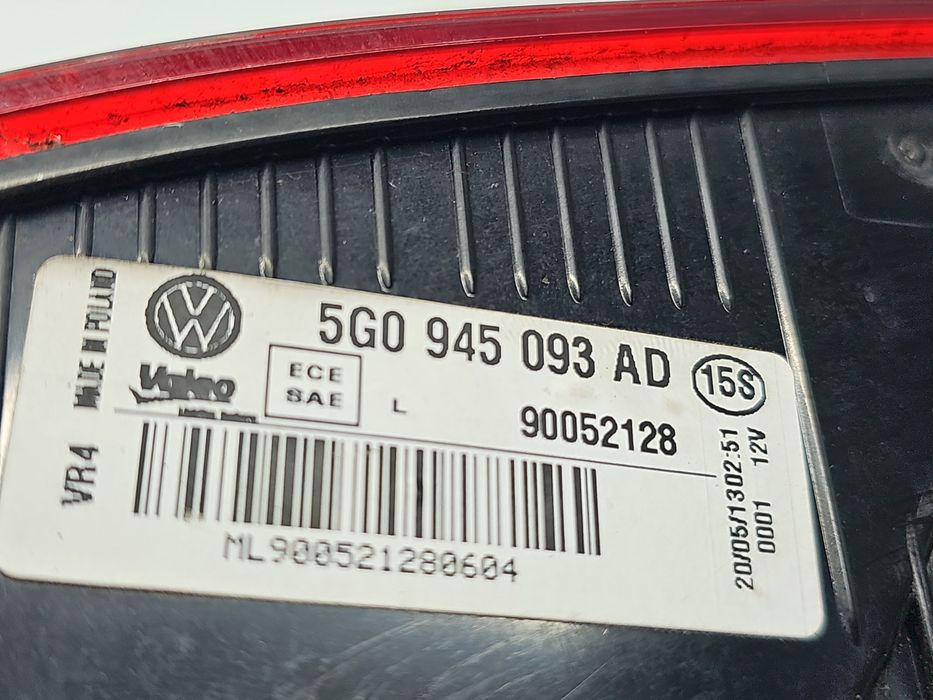 Stop haion stanga Volkswagen Golf 7 (5G) [Fabr 2014-prezent] Hatchback