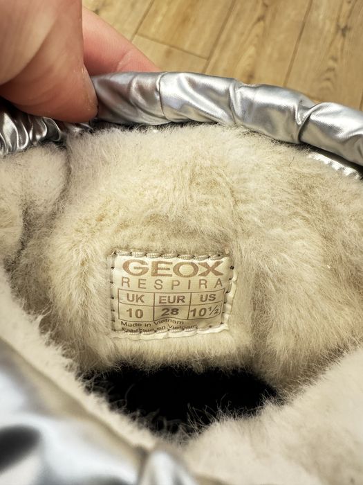 Cizme fetite Geox imblanite si inpermeabile
