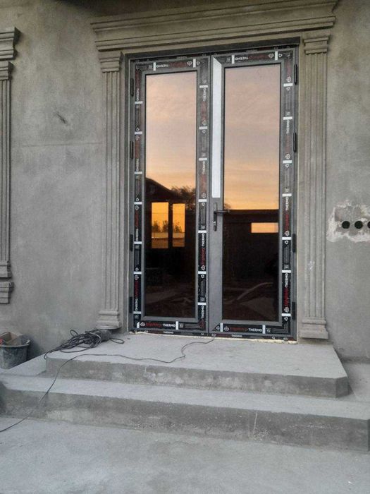 Akfa eshik akfa rom oyna Vitraj Акфа окна и двери Витражи