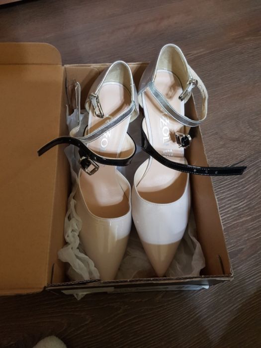 Pantofi piele naturala