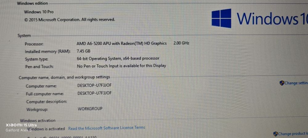 Laptop Acer e1-522 ms52372