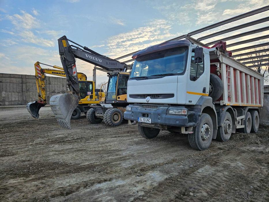 demolari case galati,garaje sapat cu buldoexcavator excavator si bascu