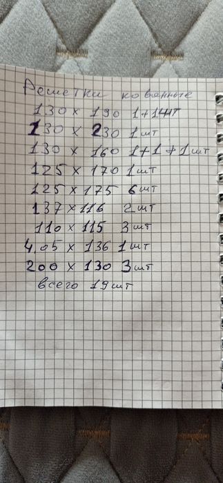 Решетки на окна кованые 19шт