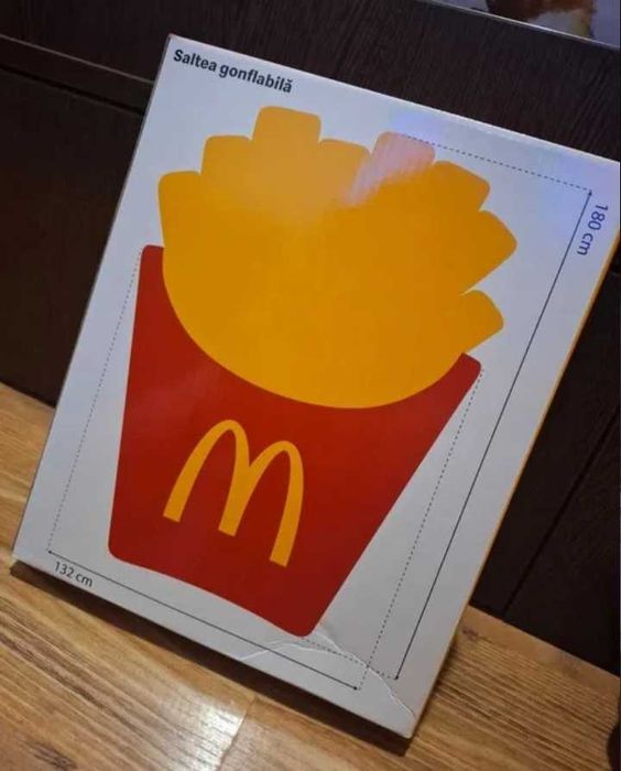 Saltea piscina McDonald's noua cu eticheta