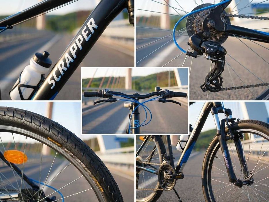 Bicicletă Scrapper XC3 – Echipare Shimano – Anvelope Continental