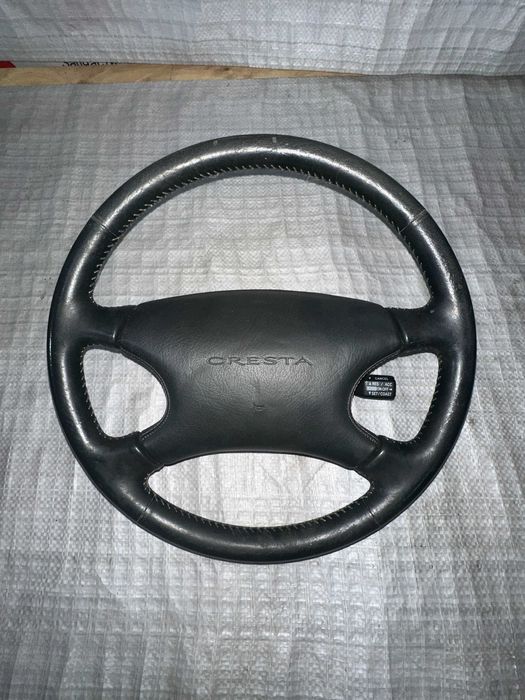 Руль Toyota Cresta 90 кожа, круиз, оригинал из Японии