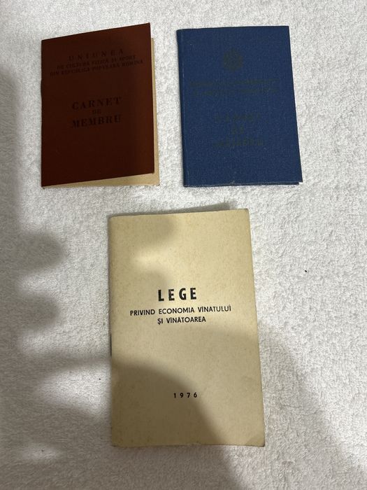 Carnete  colectie comunism