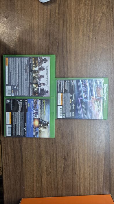 Диски на xbox 3 штуки