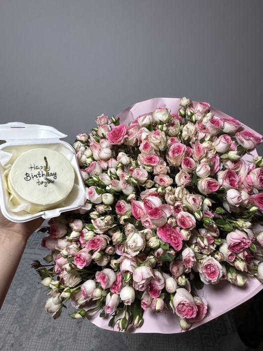 Букет цветы большой